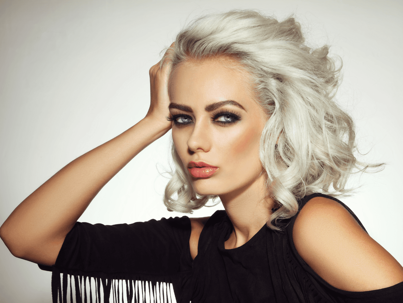 Striking, bold hair with multi-dimensional fashion colour, showcasing creative tones and expert colour work at Honeys Hair & Beauty in Taunton.